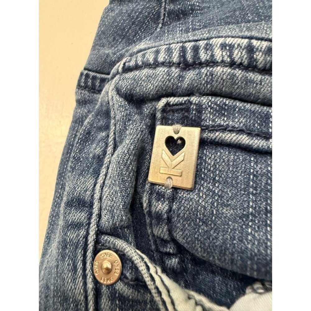 Kim Gravel Cropped Denim Jeans – Size 10P - Picture 5 of 9
